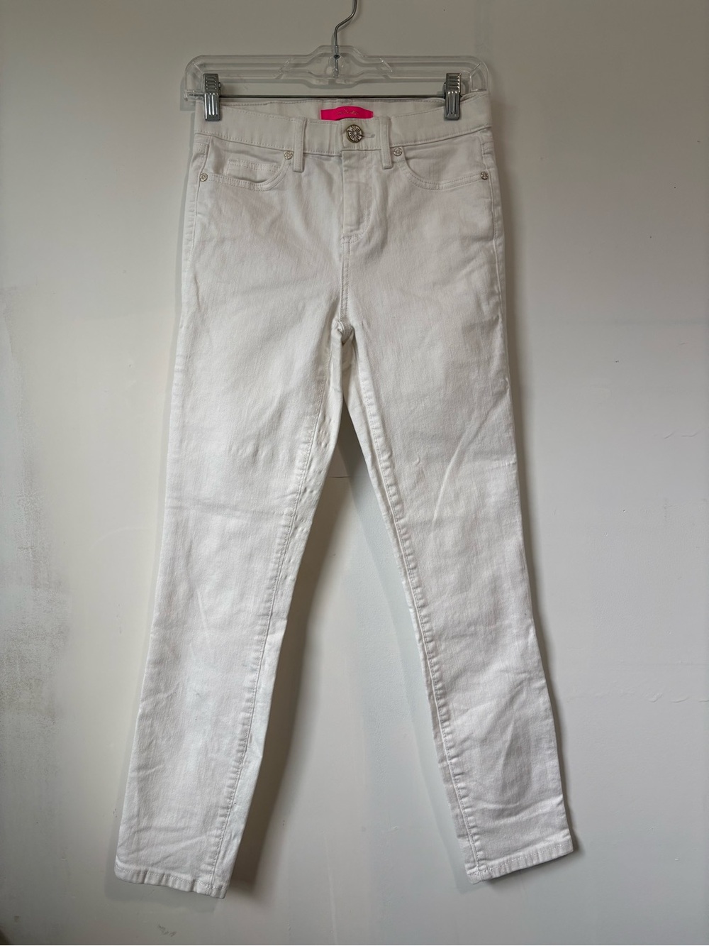Lilly Pulitzer White Skinny Jeans